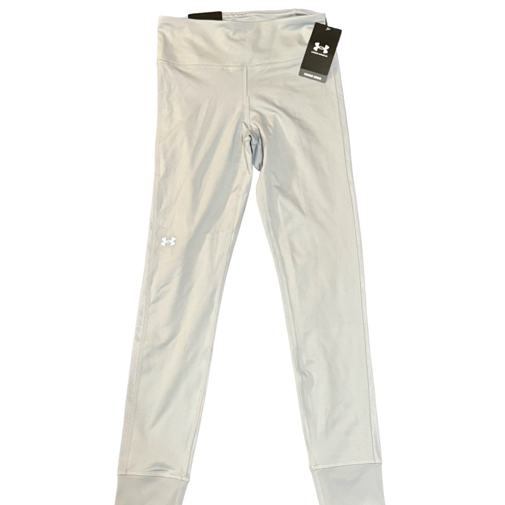 Under Armour Compression Leggings in Light Gray